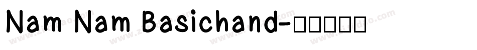 Nam Nam Basichand字体转换